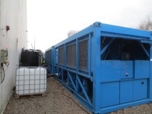 600kw low temperature chillers