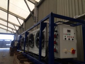 Warehouse cooling hire