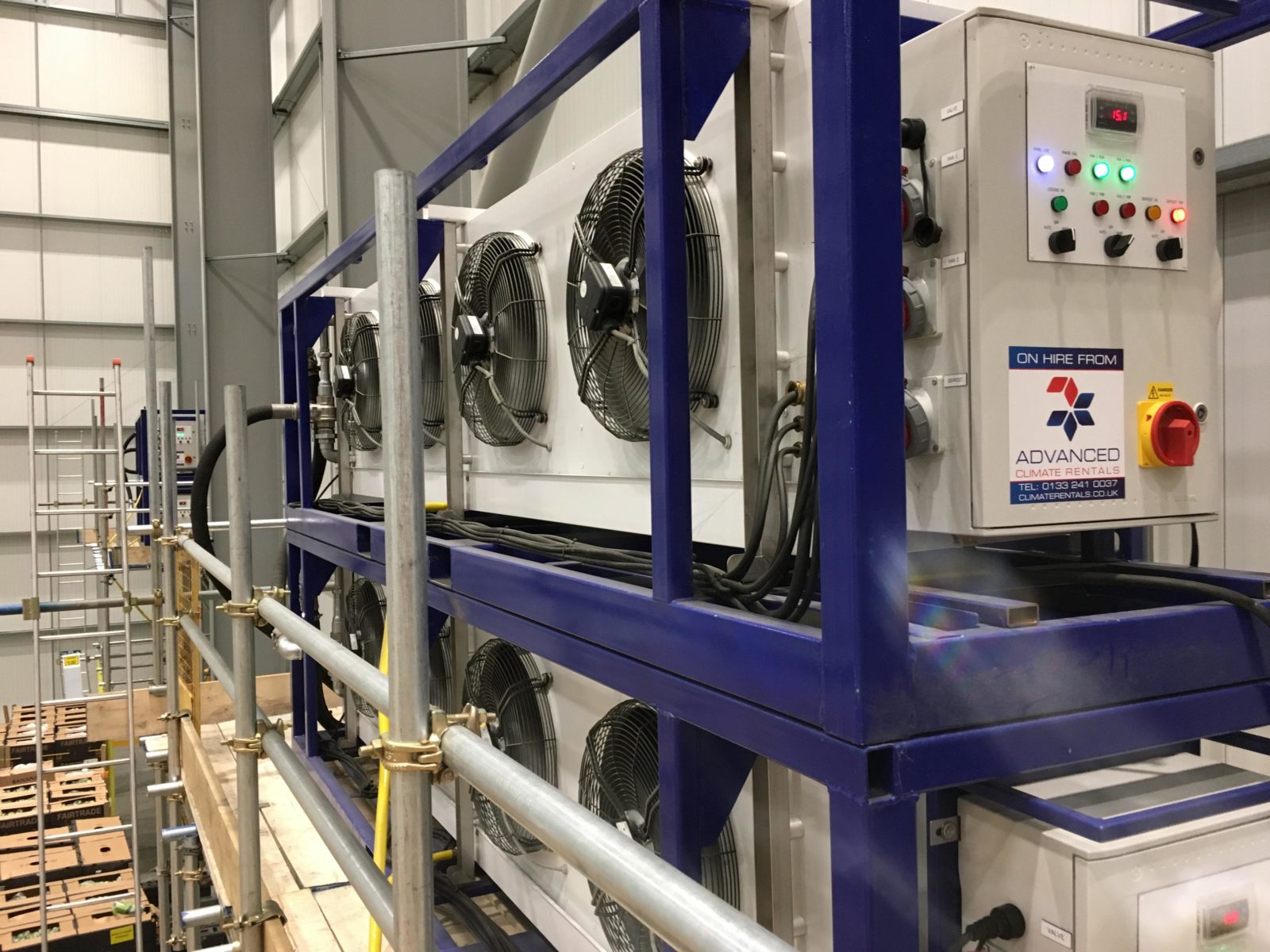 Warehouse MultiTemperature Partitioning Climate Rentals Ltd