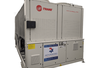 390kw portable chillers can be installed quickly