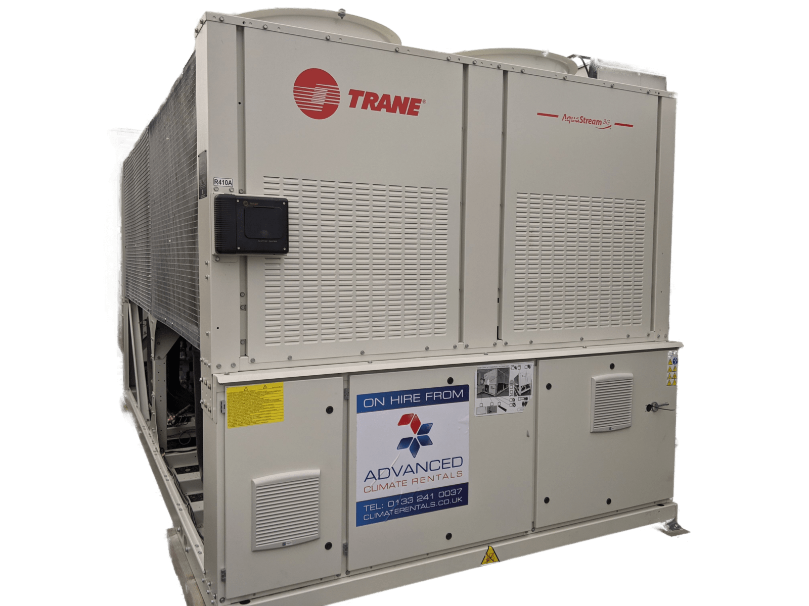 390kw portable chillers can be installed quickly