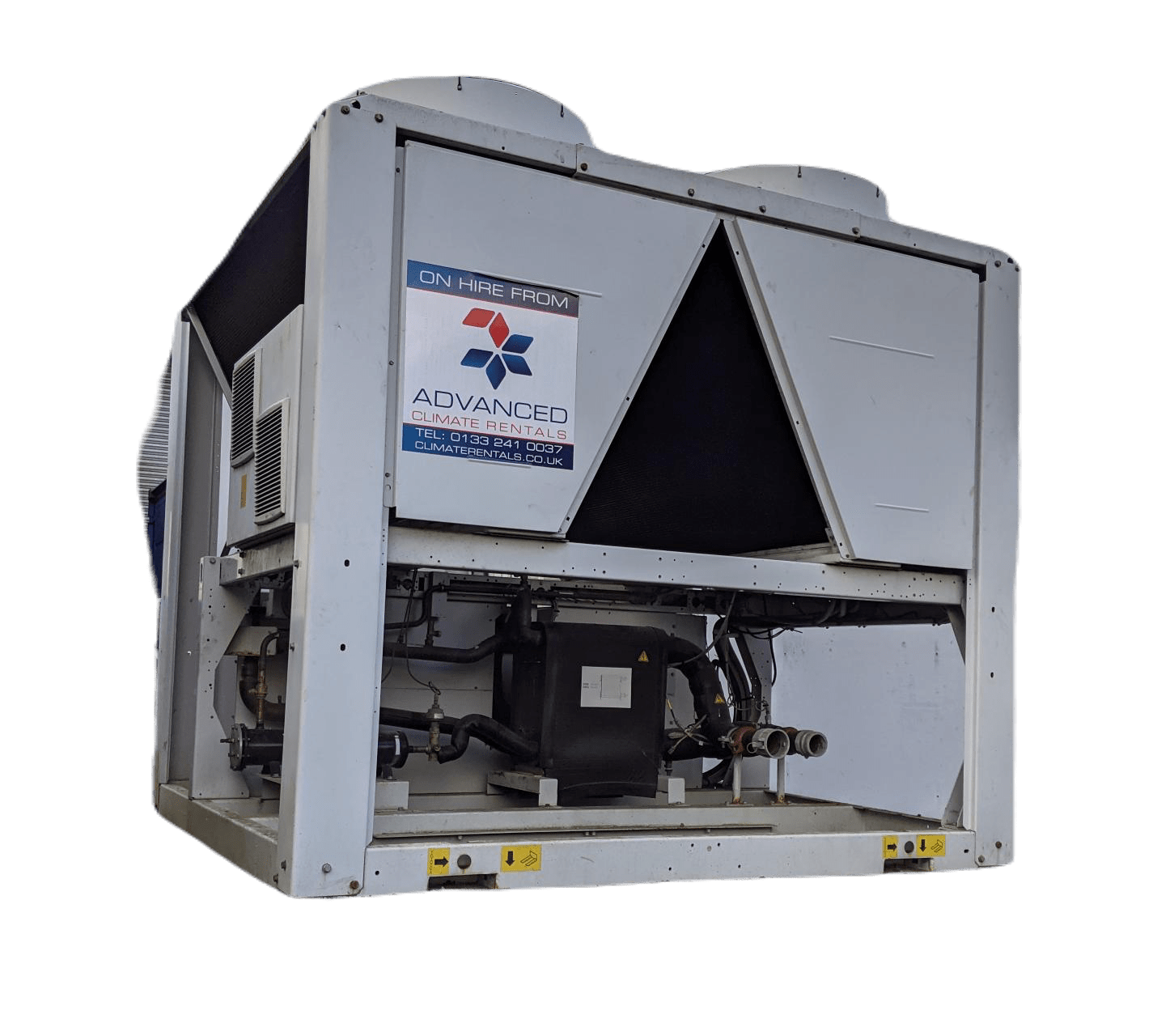 240kw chiller hire FAST install BEST rates Advanced Climate Rentals