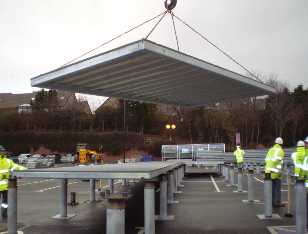 Temporary Building Levelling Platform Dock Levelling floors ACR