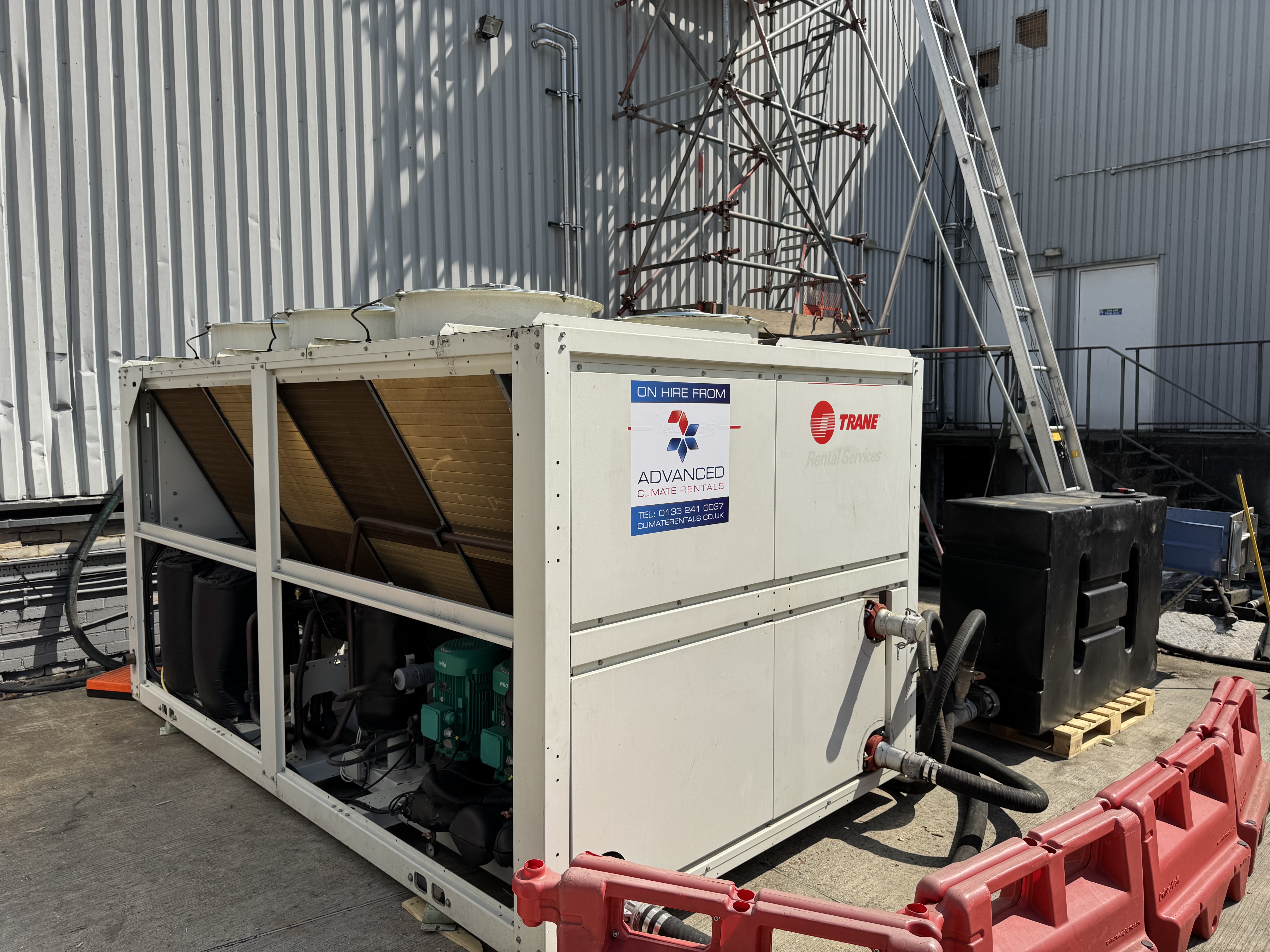 Temporary chiller hire