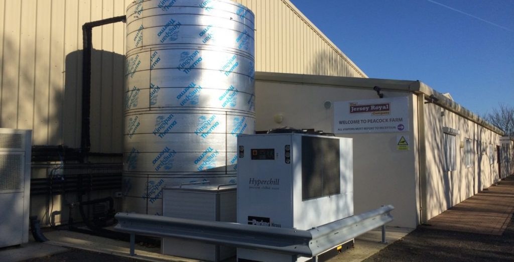 Process Chilled Water System Hire for Potato Washing
