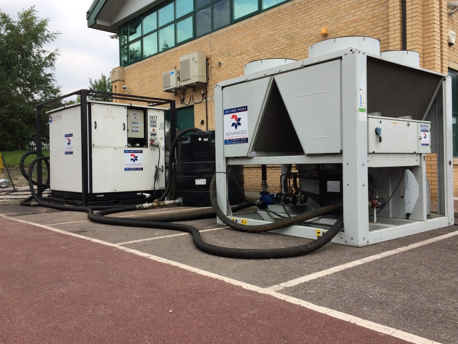 Process cooling chiller hire